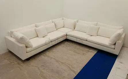 Top quality west elm feather 🪶 filled corner sofa