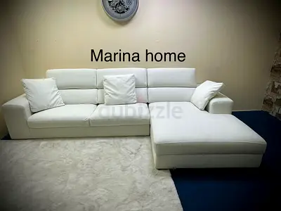 As good as new marina home lshape sofa