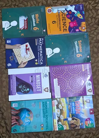 INDIAN HIGH SCHOOL-Collection of Educational Textbooks for Grade 6-