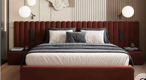 Elegant beautiful 200*200 super king size bed