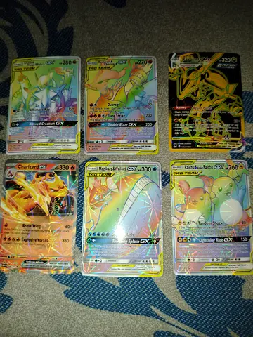 Collection of extremely rare Pokémon cards
