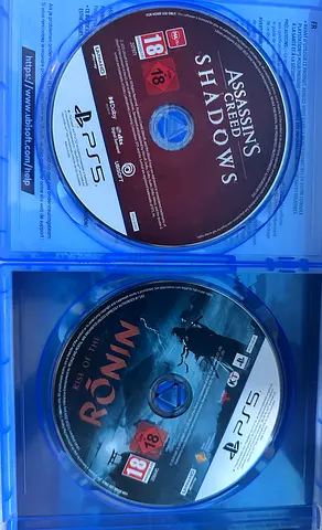150 for both : Rise of the Ronin  AC Shadows PS5 Games