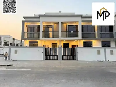 فيلا كورنر طابقين وروف عدد 6 غر ف نوم بسعر شامل رسوم التسجيل والتمليك جاهزة للسكن في أرقي مناطق عجمان تملك حر لجميع الجنسيات