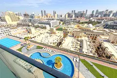 Fully Furnished | 12 cheques | Balcony | Pool View
