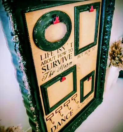 Decorative Wall Photo Frame with Inspirational Quotes