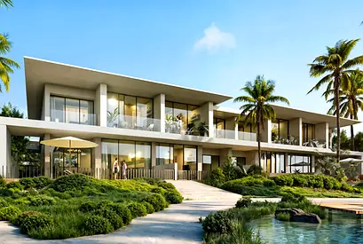 Corner Villa 4 Bed + Maid | Island Living Life Style | Amazing Lagoon Sea View Vision | Wake Up With Sound Of Waves