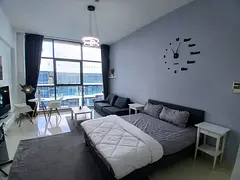 Modern Design Furnished Studio || With Amazing Views || Near Golf Course || Pay Monthly