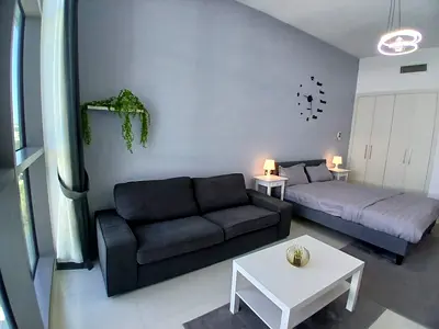 Modern Design Furnished Studio || With Amazing Views || Near Golf Course || Pay Monthly
