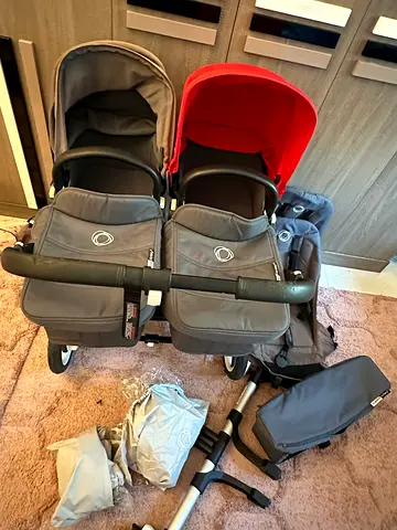 Stroller bugaboo donkey double stroller
