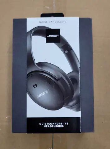 NEW BOSE QUIETCOMFORT 45 HEADPHONE (866724-0100) TRIPLE BLACK