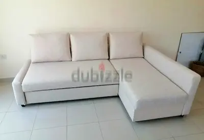 Modern L-Shaped Sofa-bed with Storage