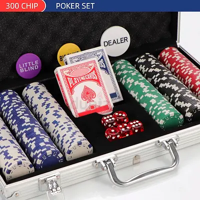 300 pc Poker chips without number