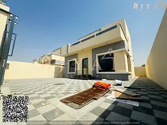 For sale: elegant practical villa in Al Zahia Ajman, 3 bedrooms, council, lounge, land 3014 sq ft, b
