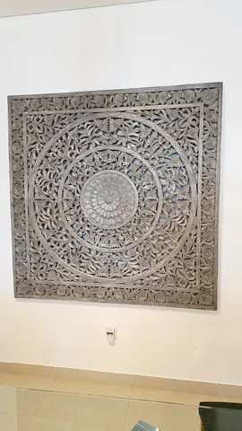 Elegant Wooden Carved Decorative Wall Panel Antique style