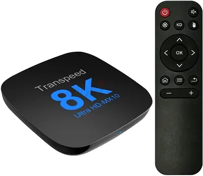 8K Transpeed MX10 Android 13 TV Box, 4GB, 32GB ( Fix price )