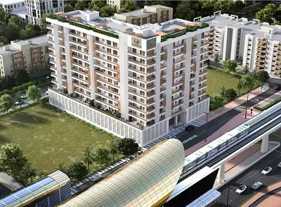 Discount Limited Offer | 2 Bed + Closed Kitchen All Rooms En-Suit |Just Steps From Metro Station | Handover Only 9 Months