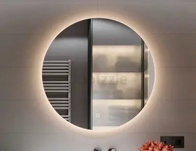 LED Backlit Circular Bathroom Mirror