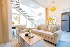 2BR Masdar Retreat | Eco-Friendly &amp; Stylish Escape | 20% Off