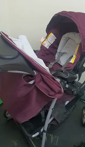 Baby stroller with car seat
