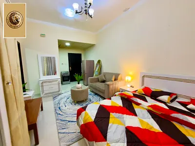 A stylish studio, completely clean in terms of furniture, including bills and internet, in the Al-Rawda 2 area.