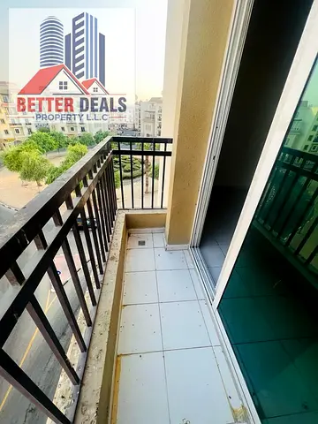 WITH BALCONY Neat and clean studio available for rent in Greece cluster international city Dubai..…..….