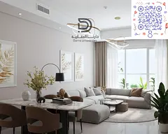 1bhk droom Apartment with Living Room – Partial Sea View & Partial Sharjah View B2