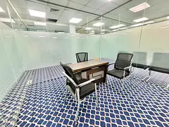 Furnished office space with EJARI | Prime Location | DEWA CHILLER WIFI FREE