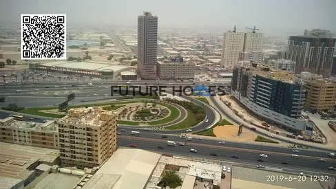 Open View 2 BR for rent in Ajman Pearl Tower with Parking