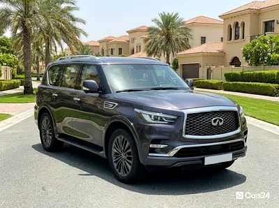 AED 2,556/month | 0 Downpayment | Free 3 Months Warranty | 30 Day Return | INFINITI QX80 2024