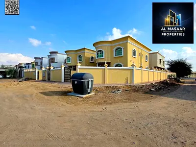 Corner unit at an excellent price, ready for occupancy, 5000 sq ft, in one of Ajman's most prestigious areas, freehold ownership.