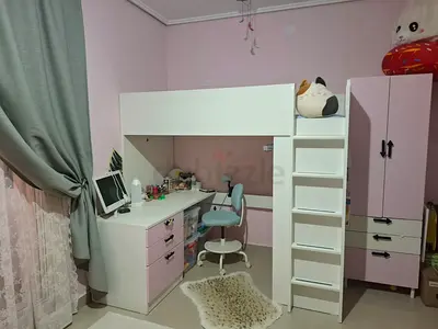 Bunk Bed Study desk, wardrobe set