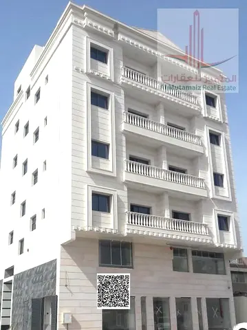 Residential/commercial building for sale in Al Nuaimiya, ground floor + 4 floors, spacious area and very prime location