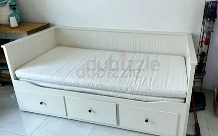 Ikea Day bed with two mettreses available in perfect condition