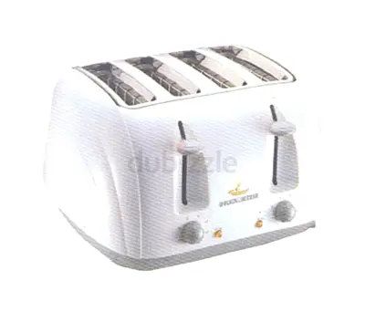 Toaster 4 piece Black and Decker