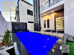 Modern Luxury Villa for Sale in Al Bahya Ajman with Private Pool and Close to Sheikh Mohammed Bin Za