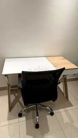 Working table and chair
