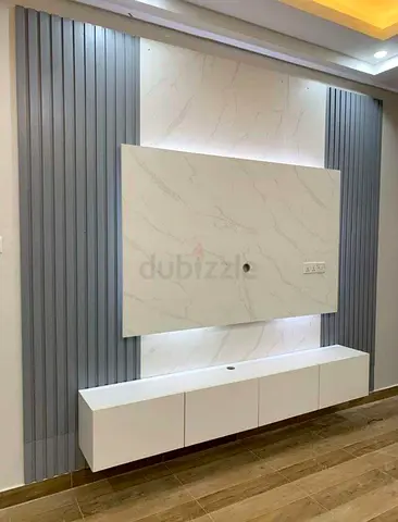 Modern Marble  Slate TV Unit