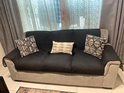 Comfortable Sofa with Cushions