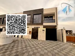 A great villa for sale, including registration fees, water, electricity, directly opposite a park, a