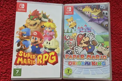 Nintendo Switch Game Collection: Super Mario RPG  Paper Mario: The Origami King