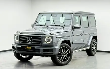 2022 Mercedes Benz G500, 2027 Mercedes Warranty + Service Pack, Full Mercedes Service History, GCC