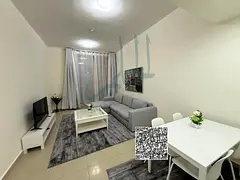 Furnished One-Bedroom Apartment for Monthly Rent on Ajman Corniche A unique opportunity to live in a
