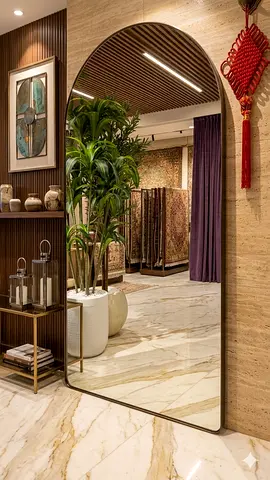 Stylish Full length Mirror with Modern Design 200cm height 100cm width