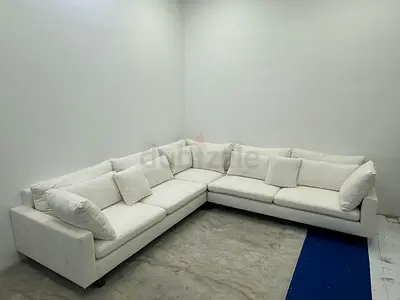 Almost brand new condition west elm corner lshape sofa