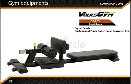 VolksGym Squat Bench for Home Gym
