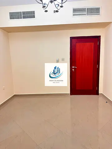 Premium class 1bhk in Fully Family building🏢 Near Sahara center Al nahda Sharjah 1Room with cupboard and close Hall premium kitchen with new woodish cabnots perfect for families