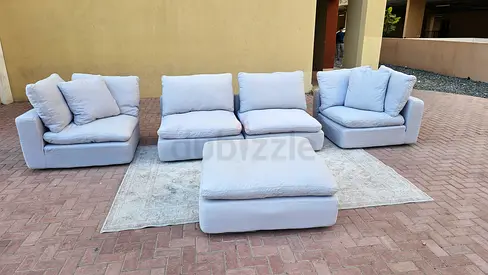 5__peices modular loom collection sofa