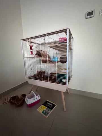 Hamster Cage including Accessoires