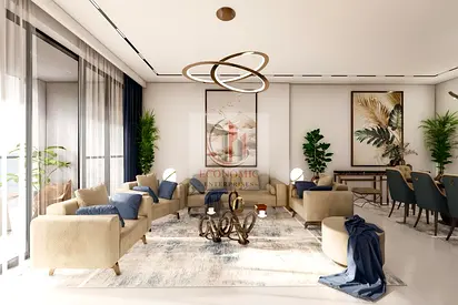 استثمار مربح بإطلالة على بحيرة الخان وتملك حر شقة2 غرف نوم- برج مرسي العرب