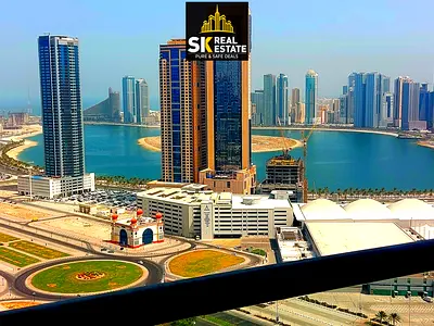 SEA VIEW _ READY TO MOVE _ SPACIOUS 3 BHK _ WITH ALL AMENITIES FREE _ ONLY AED 68000 IN 4 CHQS